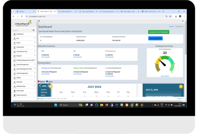 <h1 style="color:#ffffff;font-size:48px;font-weight:500;margin:0;line-height:1.2;">
  Engage, Appraise <br>and Delight Every Employee!
</h1>